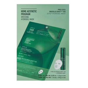 VT COSMETICS Pro Cica Reedle Shot 100 2-Step Hydrogel Mask(34.5gx3)